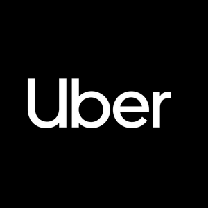 logo of Uber.