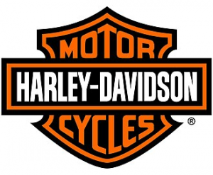 logo of Harley Davidson.