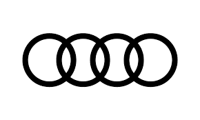 logo of Audi.