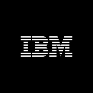 logo of IBM.